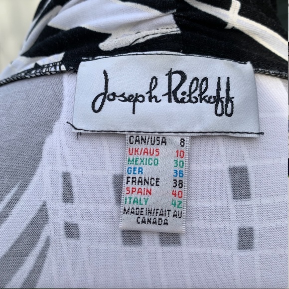 Joseph Ribkoff Black/White Stylish Jacket - Picture 13 of 15